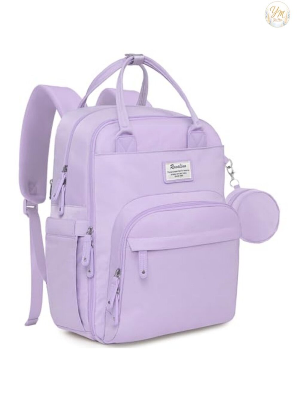 Waterproof Backpack Diaper Bag for Babies, Multifunctional Travel Pack with